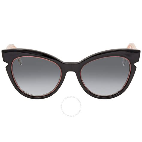 fendi ff 0200 s|Fendi Grey Gradient Cat Eye Ladies Sunglasses FE.